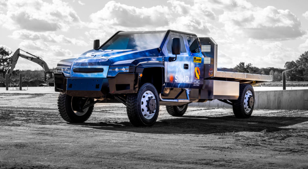 SMUD Electric Work Truck